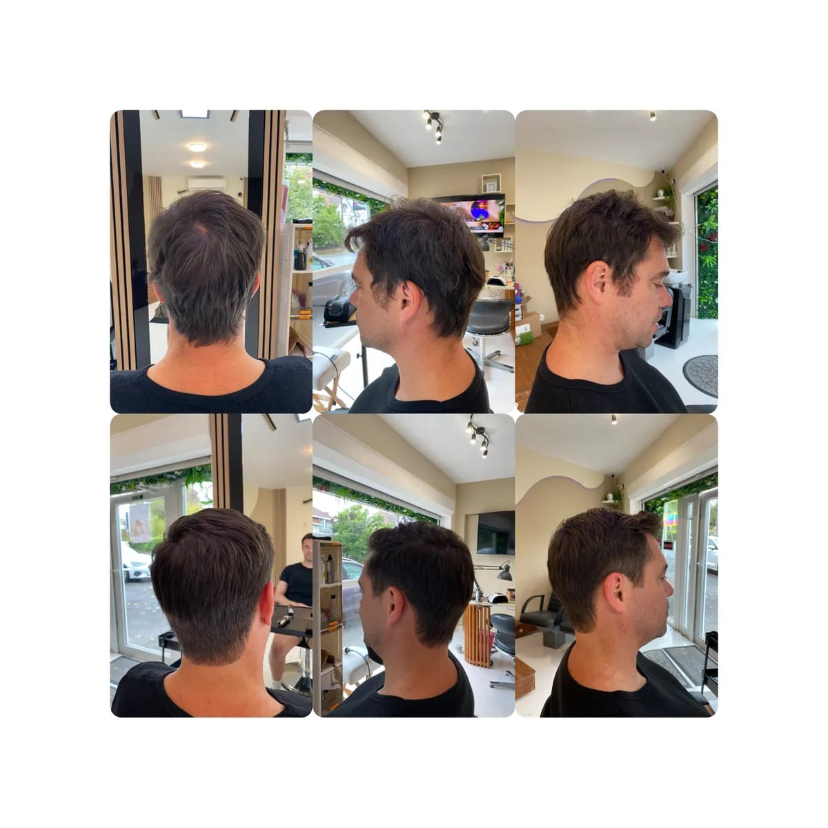 Shampooing, coupe, coiffage