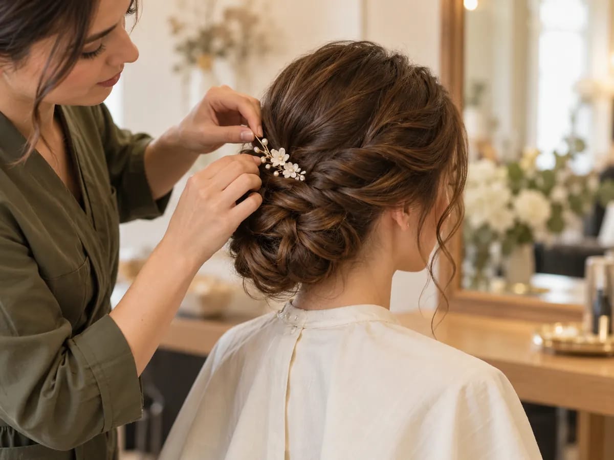 Coiffure soirée / mariage